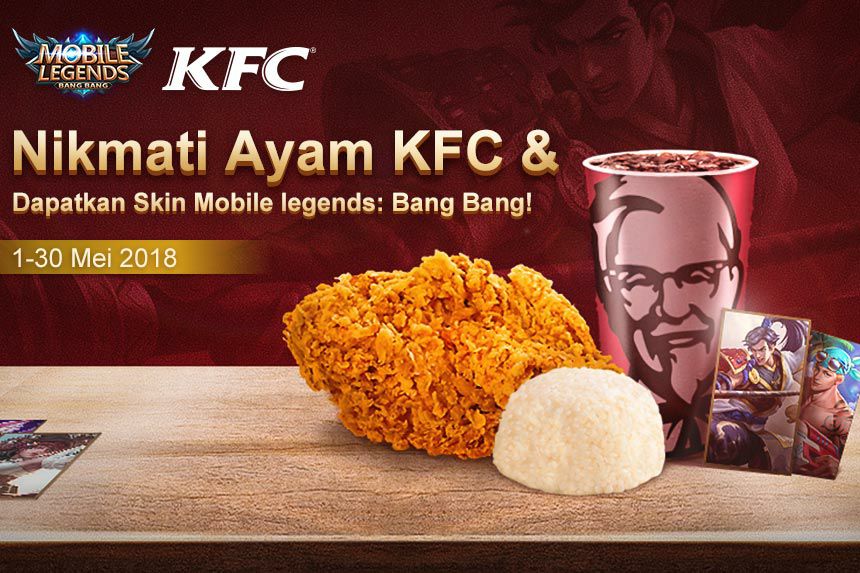 Mobile Legends: Cara Youtuber ini Mendapat Skin Saat Beli Paket KFC